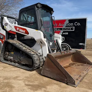 2021 Bobcat T66 R-Series Track Skid Loader, 16” Bobcat/Bridgestone Tracks, Two Speed, 1,602.1 Hours,
