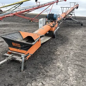 Batco 1885 Belt Conveyor, 18” Belt, 85’, 20 HP Electric Motor, 3Ph, 15” Tires
