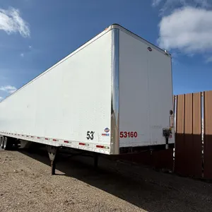 2008 Utility Brand Van Trailer, 53’ Long, Sliding Tandem, Swing Door, Excellent Floor, 445/50/22.5 Michelin Tires (2 are New), Aluminum Rims