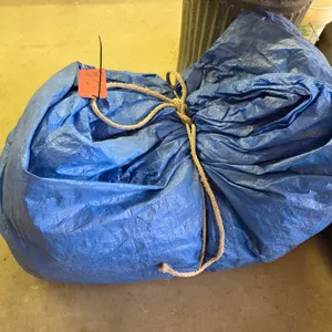 Large Blue Tarp ( Was Used To Cover A Camper)