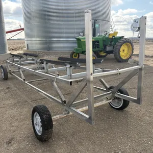 Jet Ski or Pontoon Lift, Aluminum, on transport wheels, 20’