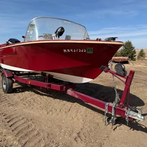 16’ Mariner Fiberglass Boat With Mercury 60 Hp 2 Stroke Engine, With Trailer (Lifetime License On Tr