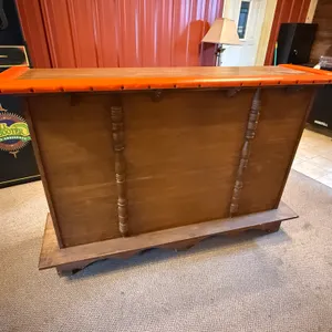 Portable Bar, Measures 19” x 68” x 45” Tall