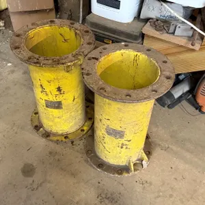 (2) 10 Hole Spacers off John Deere 8270 Tractor with 22” Rows, 21.5” Wide