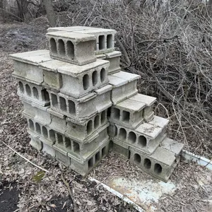 (48) Used Concrete Cinder Blocks, Buying All for One Money