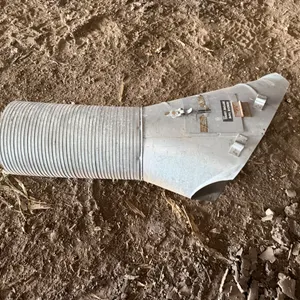 8” Galvanized Auger Boot