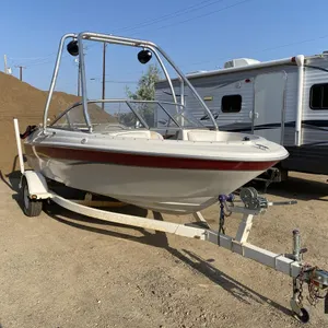 2001 Bayliner 185 Boat w/ S/A Utility Trailer and Mercury Mercruiser Alpha One Motor