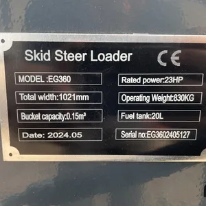 2024 EGN Skid Steer Loader EG360
 UNRESERVED