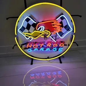 Hot Rod Garage Neon Sign