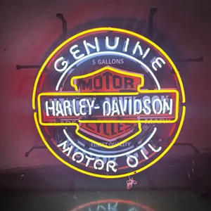 Harley Davidson Neon Sign