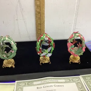 FRANKLIN MINT “HOUSE OF FABERGE”  ORIGINAL ARTWORK HUMMINGBIRD COLLECTIBLES