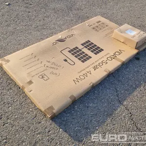Unused VIDA 1 Solar 440W Double Solar Panel with Inverter for Self-Consumption 