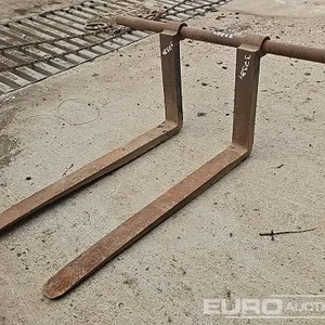 Fork Bar & Forks to suit Telehandler 