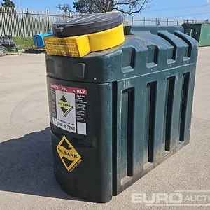 Static Plastic Oil Waste Bowser 