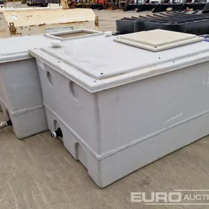 Static Plastic Settlement Tanks (2 of) 