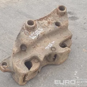 Double Lock QH 45mm Pin to suit 4-6 Ton Excavator (Parts Missing) 