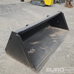 Unused 84" Front Loading Bucket, Euro Brackets to suit Front End Loader 