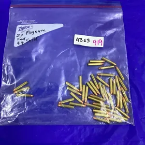 (44) LIVE ROUNDS .22 MAGNUM HARD POINT