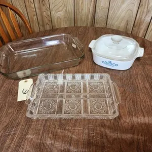 Anchor Hocking Baking Dish, Corning Ware &