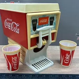 Vintage Coca-Cola Bottle Pouring “Pop Machine”