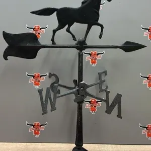 Cast Aluminum Horse Weather Vane. 24”H.