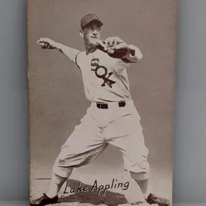 1947 EXHIBIT Appling HOF made in USA" 2 Corners/M