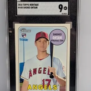 Shohei Ohtani #600 Rookie 2018 Topps Heritage