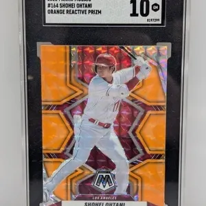 Shohei Ohtani Reactive Orange Mosaic 2022 Mosaic