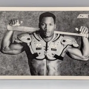 1990 Score Black and White Bo Jackson #697