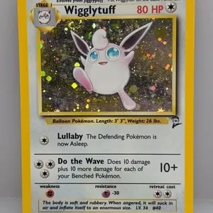Pokemon 2000 Wigglytuff Holo 19 *MP