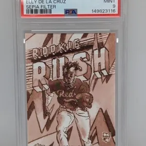 2025 Topps Elly de la Cruz Sepia /50 35 PSA 9