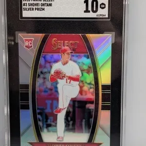 2018 Select Shohei Ohtani RC Silver Prizm 3 SGC 10