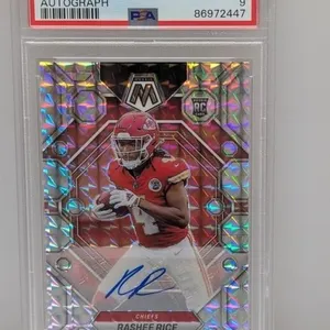 2023 Mosaic Rashee Rice #357 Auto PSA 9