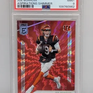 2024 Elite Burrow Aspirations Shimmer/875 PSA 9