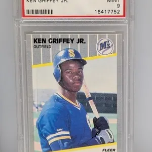 1989 Fleer Ken Griffey Jr #548 PSA 9