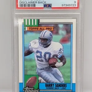 1990 Topps Barry Sanders #352 2nd Year PSA 9