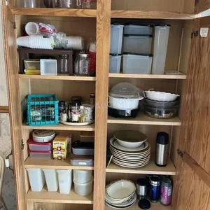Contents in Wall Cabinet (cabinet not included)
