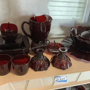 Ruby Red Glassware - Bring Boxes