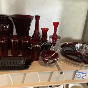 Ruby Red Glassware - Bring Boxes
