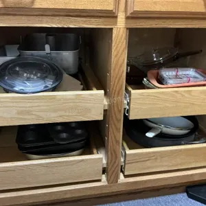 Contents of Lower Cabinet - Bring Boxes