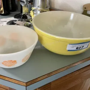 2 Bowls - Pyrex & Other
