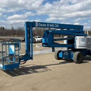 1997 Genie Z60/34 Articulated 2WD Boom Lift 764