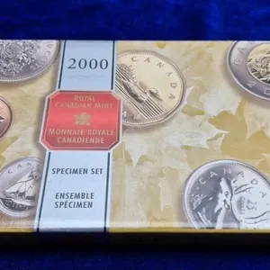 RCM 2000 Canadian Specimen Set