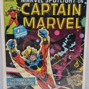 Marvel Spotlight Captain Marvel Comic No.1