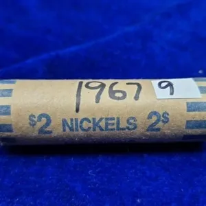 1967 Canadian Centennial Nickle Roll