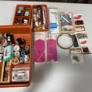 Sewing Notions- Needles, Thread, Buttons