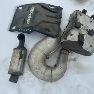 SKI-DOO EXHAUST, SNOW FLAPS, PARTS