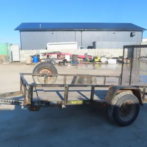 2014 Metro Trailer Landscaper  Flat Deck Trailer with 10' Ramp, 