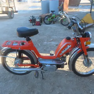 1977 Demm Scout 49cc Gas Moped ñ Showing 850 Miles, Runs and