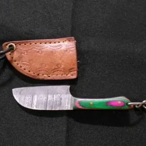 Miniature Clever Knife With Sheath & keychain